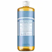Dr Bronner's 18-In-1 Baby Unscented Mild Liquid Soap | Flora & Fauna AU