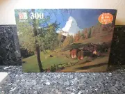Vintage The Matterhorn , Switzerland 300 Piece Jigsaw Puzzle sealed MB Puzzle