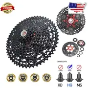 Durable 12-Speed Bike Cassette 11-52T with Lightweight Hollow Alloy Bracket