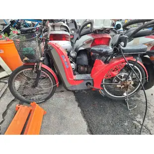 中古電動腳踏車，功能正常