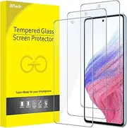 [JETech] Screen Protector for Samsung Galaxy A53 5G / A52 / A52 5G / A52s 5G, 9H Tempered Glass Film, Anti-Scratch, HD Clear, 3-Pack