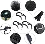 ifundom 3Pcs Elastic Luggage Straps with Hooks Cargo Tie Down Ropes for Motorcycles Bicycles and Heavy Bags Durable and Convenient Load Securing