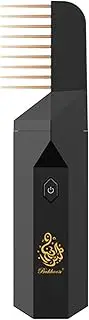 Bakhoor Pro 2 in 1 Hair Diffuser, Bakhoor Burner, Bakhoor Hair Comb Diffuser, Hair Bakhoor Comb, Portable Arabian Rechargeable Electronic Incense Burner, Replaceable Comb Head