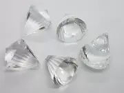 Crystal suncatcher Diamond Bell ball 30-40mm, sun catcher prism drop suncatchers