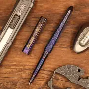 EDC Titanium Handmade Portable Keychain Tools Pen Ballpoint Pen Multi Tools