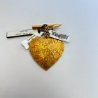 Chanel Bow And Arrow Heart Brooch Pin