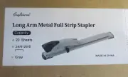Craftinova Long Reach Stapler With Staples & Stapler Remover Full Strip，20 sheet
