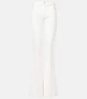 [McQueen] McQueen High-rise bootcut jeans 29 white