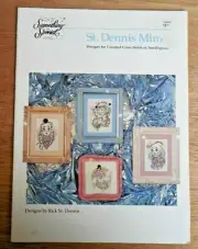 NEW Something Special Cross Stitch Pattern Booklet "St. Dennis Mimes" Clowns