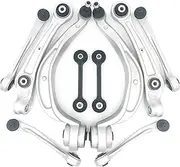 10pcs Front Upper Lower Control Arm Stabilizer Bar Links Suspension Kit Compatible For Audi A4 A5 Quattro S4 S5 Q5 2008-2010