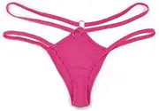 [FARZAH] Women Panties Female Underwear 3Pcs/Lot Lace Thin Strap Thong Women Low Waist Panties Sexy Underwear Ladies Briefs Lingere Panty Underware Comfortable Lingerie Thongs(Pink 1pc,Small)