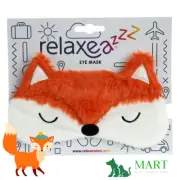 Plush Fox Themed Sleep Eye Mask - Sale For Our Animal Charity