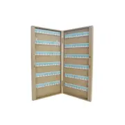 100 Hooks Lock Box Wall-mounted Safty Key Storage Steel with Key Card Cabinet