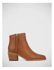 [Wittner] Jayde Leather Ankle Boot in Dark Cognac