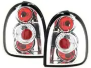 Mga ilaw sa Tail for Opel CORSA B 93-00 3D Chrome LTOP20WS XINO AU