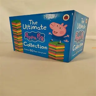 【有貨】＆粉紅小豬佩奇50冊The Ultimate Peppa Pig Collection 藍盒 全新書籍