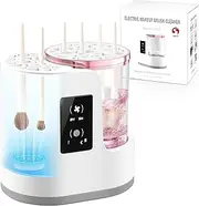 3-IN-1 Electric Makeup Brush Cleaner Machine and Dryer, SBMKK Automatic Make Up Brush Cleaner Tool, for All Size Brush Sponges Beauty Cosmetic Set