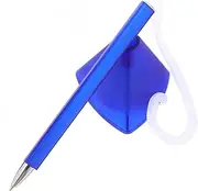 STOBOK Counter Pen Signature Pen Office Supplies Blue Abs