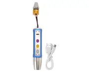 Jade Appraisal Light 3 Light Source Stepless Dimming LED Jade Identification Flashlight for Jewelry Blue