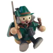 Sitting Made In Germany Hunting Incense Burner Smoker