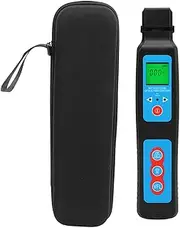 AUA-40A Live Optical Fiber Identifier, 800-1700nm Built in 10KM VFL Red Light Source and 270Hz 1KHz 2KHz Optic Fiber Tester FTTH Tool with Storage Bag
