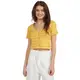 ROXY - UNCOMPLICATED MIND STRIPE 短袖上衣 黃色 女裝