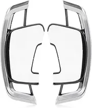 Paddle Shifters, Steering Shift Extensions Compatible with MK7 MK7.5 R 2013-2020, Gear Shift Cover, Wheel Paddle Blade (マットクロム)