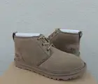 UGG NEUMEL ANTILOPE SUEDE/ SHEEPWOOL ANKLE BOOTS, WOMEN US 11/ EUR 42 ~NIB
