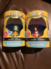 Holdems: Spongebob SquarePants Mr Krabs & Squidward Earbuds & Phone Holder