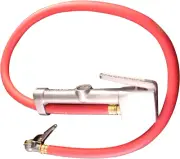 503 Heavy-Duty Analog Tire Inflator with Pressure Gauge, 3' Hose Single Ball Cli