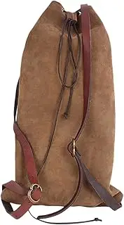 Perfeclan Medieval Backpack Waterproof Retro Waist Pack Bag for Fancy Dress Outdoor Sports, Brown