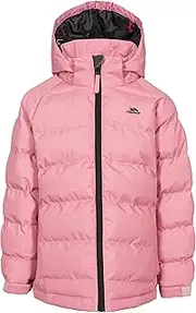 [TRESPASS] Kid's Amira Warm Padded Waterproof Winter Jacket with Detachable Stud Off Hood