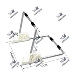✨拾惠百货👍金屬支架小白板架子360折疊便攜擺放A5B5A4B4A3等 小尺寸畫板平板