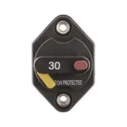 Jaylec 30A Type 3 Circuit Breaker Manual Reset Panel Mount - CB5530B