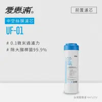 在飛比找momo購物網優惠-【EVERPURE 愛惠浦】公規10英吋中空絲膜濾芯1支 U