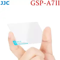 在飛比找博客來優惠-JJC索尼Sony副廠9H鋼化玻璃螢幕保護貼GSP-A7II