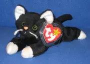 TY ZIP the CAT BEANIE BABY - MINT with MINT TAGS