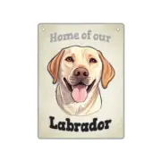 Labrador, Yellow - Pet Sign Dog Metal Plaque 15*20cm Free Shipping