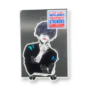 Quirky Fun Japan Sticker Stylish Boy Butterflies Lipstick Decal B-Side Label
