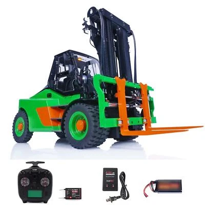 LESU 1:14 Aoue-LD160S RC RTR Hydraulic Painted Forklift Metal Truck Sound System