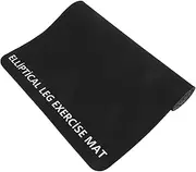 KOMBIUDA Treadmills Vibration Pads Pu Isolation Vibration Mat Noise Dampening Black
