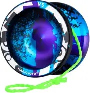 Responsive Yoyo V3, Professional Metal Yoyo for Kids Beginner, Aluminum Alloy Yo