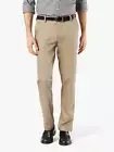 Men's DOCKERS Signature Khaki Lux SLIM Pants • 33x32 • NEW BRITISH KHAKI