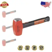 Alloy Steel Indestructible Hammer - 2.5 lb Head and Shock Absorbing Handle