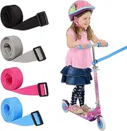 Scooter Pull Strap for Boys and Girls,Scooters Carry Strap,Scooter Accessories,Kids Bike Lead Pull Straps (4 Pack)