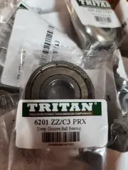 NEW Tritan Deep Grove Ball Bearing 6201 ZZ/C3 PRX