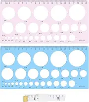 Nipple Rulers for Flange Sizing Measurement Tool, Breast Pump Size Flange Size Measure for Nipples, Breast Pump Sizing Tool - New Mothers Musthaves