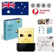 AC600 Dual Band USB Wi-Fi Dongle - High-Speed Wireless Adapter for PCs & Laptops