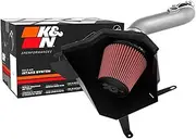 K&N Cold Air Intake Kit: High Performance, Increase Horsepower: Compatible with 2022HONDA Civic; 69-1510TC