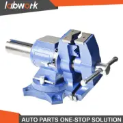 Labwork 6" Heavy Duty Multi-purpose Rotating Bench Vise Swival 360 Degree